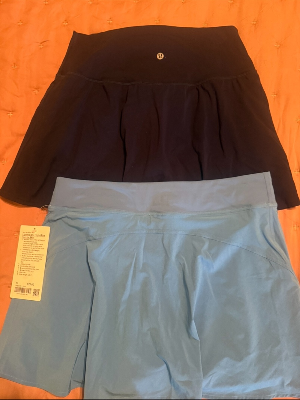 lululemon athletica Mini Skirt Light Blue